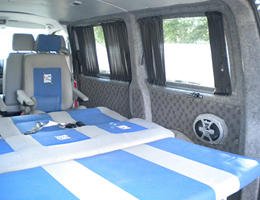 Установка сидений  в микроавтобусы VolksWagen t5